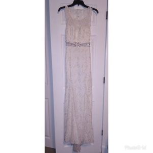 White Pearl Prom Dress